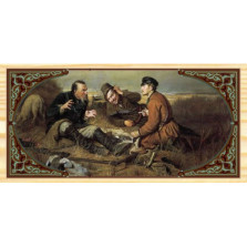 Нарды + Шашки Охотники на Привале малые — hichess.ru - шахматы, нарды, настольные игры