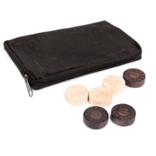 Чехол для хранения фишек темный — hichess.ru - шахматы, нарды, настольные игры