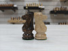Шахматные фигуры Суприм из дуба лакированные фото 3 — hichess.ru - шахматы, нарды, настольные игры