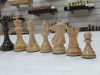 Шахматные фигуры Суприм из дуба лакированные фото 4 — hichess.ru - шахматы, нарды, настольные игры