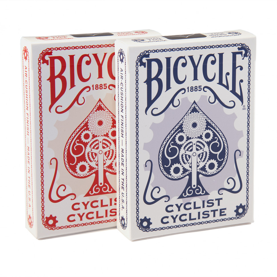 Игральные карты Bicycle "Cyclist" 54 листа фото 1 — hichess.ru - шахматы, нарды, настольные игры