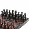 Шахматы каменные из лемезита и змеевика 38х38 см фото 4 — hichess.ru - шахматы, нарды, настольные игры