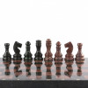 Шахматы каменные из лемезита и змеевика 38х38 см фото 5 — hichess.ru - шахматы, нарды, настольные игры