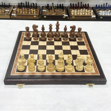 Шахматы подарочные индийский Эндшпиль венге средние — hichess.ru - шахматы, нарды, настольные игры
