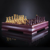 Шахматы Стаунтон Люкс (амарант/самшит), ограниченная серия фото 1 — hichess.ru - шахматы, нарды, настольные игры