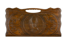 Нарды резные Орел 2 с ручкой 60, Haleyan — hichess.ru - шахматы, нарды, настольные игры