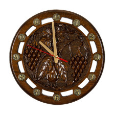 Часы резные 706 — hichess.ru - шахматы, нарды, настольные игры