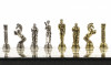 Шахматы подарочные "Посейдон" 32х32 см змеевик мрамор фото 5 — hichess.ru - шахматы, нарды, настольные игры