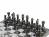 Шахматы камень мрамор и габбро-диабаз 38х38 см фото 4 — hichess.ru - шахматы, нарды, настольные игры