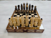 Шахматы резные Ледовая битва на резной доске фото 2 — hichess.ru - шахматы, нарды, настольные игры