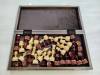 Шахматы ручной работы Точенка резная на большой доске из ореха фото 7 — hichess.ru - шахматы, нарды, настольные игры