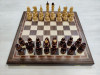 Шахматы ручной работы Точенка резная на большой доске из ореха фото 6 — hichess.ru - шахматы, нарды, настольные игры