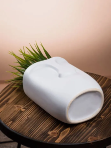 Ваза керамическая для цветов сухоцветов лицо — hichess.ru - шахматы, нарды, настольные игры