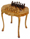 Шахматный стол берёзовый кап фото 1 — hichess.ru - шахматы, нарды, настольные игры