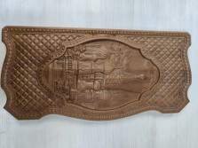 Нарды подарочные из массива бука Собор — hichess.ru - шахматы, нарды, настольные игры