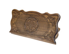 Нарды резные &quot;Тёмный Узор 6&quot; 50, Mirzoyan — hichess.ru - шахматы, нарды, настольные игры