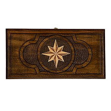 Нарды резные &quot;Звезда&quot; 40, Mirzoyan — hichess.ru - шахматы, нарды, настольные игры