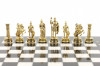 Шахматы подарочные "Римляне" мрамор змеевик 28х28 см фото 3 — hichess.ru - шахматы, нарды, настольные игры