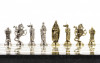 Шахматы подарочные "Крестоносцы" 44х44 см мрамор змеевик фото 5 — hichess.ru - шахматы, нарды, настольные игры