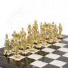 Шахматы подарочные Русские бронза мрамор змеевик 40 на 40 см фото 4 — hichess.ru - шахматы, нарды, настольные игры
