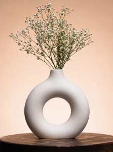 Ваза круглая для цветов и сухоцветов декор — hichess.ru - шахматы, нарды, настольные игры