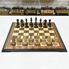 Шахматы деревянные нескладные Премиальные люкс 50 см — hichess.ru - шахматы, нарды, настольные игры