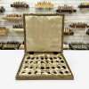Шахматы янтарные подарочные в ларце из дуба Премиальные фото 9 &mdash; hichess.ru - шахматы, нарды, настольные игры