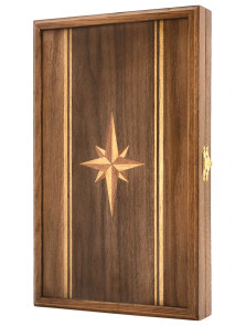 Нарды  Роза Ветров мини — hichess.ru - шахматы, нарды, настольные игры