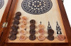 Нарды резные Всадник инкрустация 60, Haleyan фото 4 — hichess.ru - шахматы, нарды, настольные игры