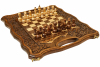Шахматы + Нарды резные Арарат 2 40, Haleyan фото 1 — hichess.ru - шахматы, нарды, настольные игры