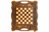 Шахматы + Нарды резные Арарат 2 40, Haleyan фото 3 — hichess.ru - шахматы, нарды, настольные игры