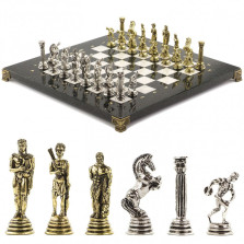 Шахматы подарочные &quot;Олимпийские игры&quot; 32х32 см мрамор — hichess.ru - шахматы, нарды, настольные игры