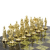 Шахматы подарочные Русские бронза змеевик 40 на 40 см фото 2 — hichess.ru - шахматы, нарды, настольные игры