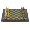 Шахматы подарочные Русские бронза змеевик 40 на 40 см фото 3 — hichess.ru - шахматы, нарды, настольные игры