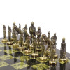 Шахматы подарочные Русские бронза змеевик 40 на 40 см фото 4 — hichess.ru - шахматы, нарды, настольные игры