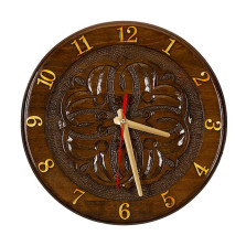 Часы резные 710 — hichess.ru - шахматы, нарды, настольные игры