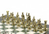 Шахматы подарочные "Римские воины" 28х28 см из офиокальцита и мрамора фото 4 — hichess.ru - шахматы, нарды, настольные игры