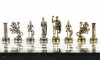 Шахматы подарочные "Римские воины" 28х28 см из офиокальцита и мрамора фото 5 — hichess.ru - шахматы, нарды, настольные игры