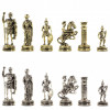 Шахматы подарочные "Римские воины" 28х28 см из офиокальцита и мрамора фото 6 — hichess.ru - шахматы, нарды, настольные игры
