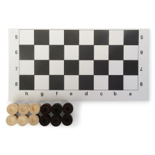 Шашки деревянные с картонным полем — hichess.ru - шахматы, нарды, настольные игры