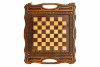 Шахматы + нарды резные Бриз-2 40, Haleyan фото 3 — hichess.ru - шахматы, нарды, настольные игры