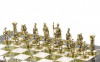 Шахматы подарочные Римские воины 36х36 см мрамор змеевик фото 4 — hichess.ru - шахматы, нарды, настольные игры