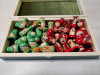 Шахматы сувенирные Матрешки красно-зеленые фото 8 — hichess.ru - шахматы, нарды, настольные игры
