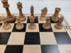 Шахматы турнирные Авангард с утяжелением средние на доске из бука фото 2 — hichess.ru - шахматы, нарды, настольные игры