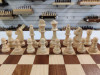 Шахматы Стаунтон интарсия темные 41.5 см фото 2 — hichess.ru - шахматы, нарды, настольные игры