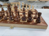 Шахматы Стаунтон интарсия темные 41.5 см фото 3 — hichess.ru - шахматы, нарды, настольные игры