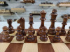 Шахматы Стаунтон интарсия темные 41.5 см фото 6 — hichess.ru - шахматы, нарды, настольные игры