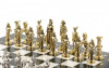 Шахматы "Отечественная война 1812 г." доска 40х40 см мрамор фото 4 — hichess.ru - шахматы, нарды, настольные игры