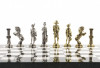 Шахматы "Отечественная война 1812 г." доска 40х40 см мрамор фото 5 — hichess.ru - шахматы, нарды, настольные игры