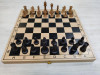 Шахматы, шашки авангард с утяжелением средние на доске из бука фото 1 — hichess.ru - шахматы, нарды, настольные игры